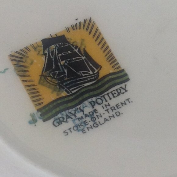 Vintage Gray's Pottery - Made in Stoke-on-Trent England - Picture 3 of 3